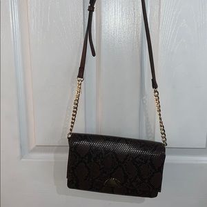 Snake skin crossbody excellent condition